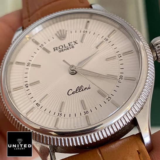 Rolex Cellini Danaos White Dial Inspired