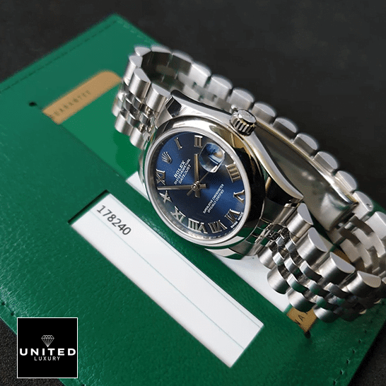 Rolex Datejust 178240 S.Steel Case & Jubilee Bracelet Inspired on the Guarantee Card