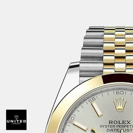 Rolex Datejust 41 126303-0002 Two Tone Jubilee Bracelet Inspired white background