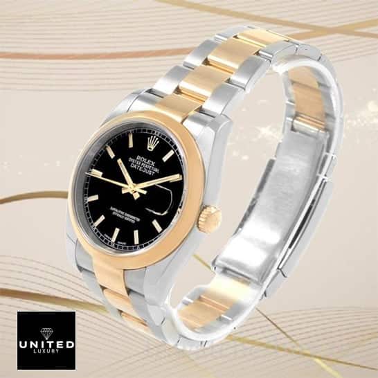 Rolex Datejust 116203 Yellow Gold & Steel Bracelet Inspired