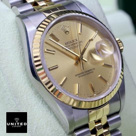 Rolex Datejust 16233 Fluted Bezel Inspired