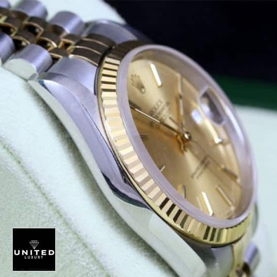 Rolex Datejust 16233 Stainless Steel Case Jubilee Inspired