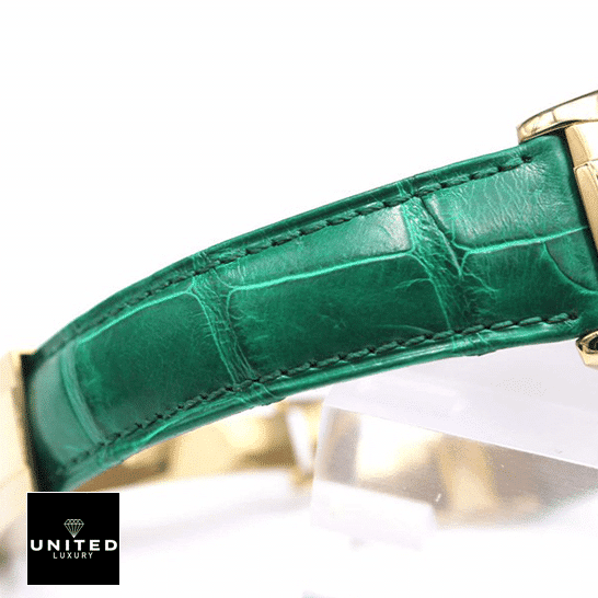 Rolex Day-Date 118138-0003 Inspired Green Leather Bracelet