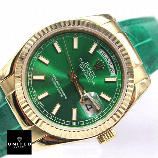 Rolex Day-Date 118138-0003 Green Dial Inspired