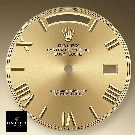 Rolex Day-Date II 228238-0007 Inspired Yellow Gold Romen Numerial Dial