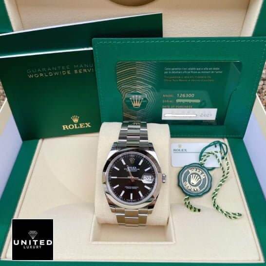 Rolex Day-Date 228206 KW Inspired ın the Rolex Box & Guarantee Card