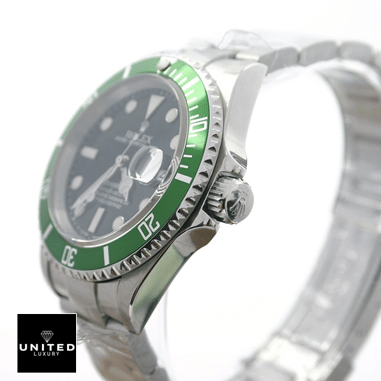 Rolex Submariner Date Kermit Black Dial Green Bezel 16610LV MK2 Inspired