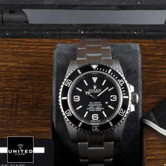 Rolex Blaken Submariner 6190 Inspired inside the box