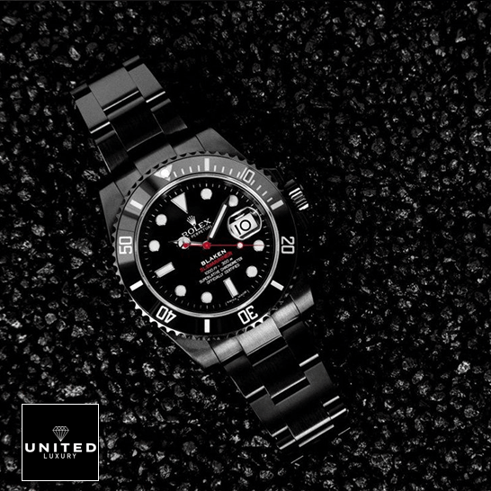 Rolex Blaken Submariner Black Dial Inspired on the asphalt