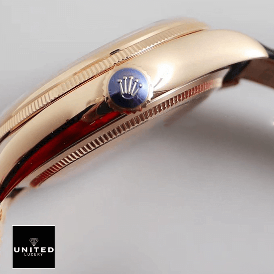 Rolex Cellini 50535 Inspired Crown / Push Button