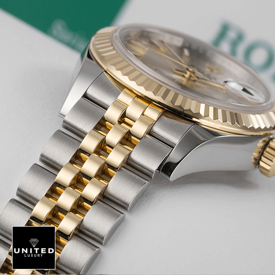 Rolex 126333 Yellow Gold Jubilee Bracelet Inspired in the rolex box