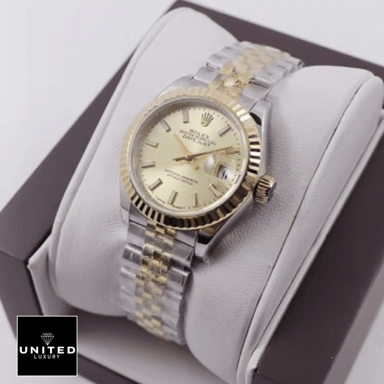 Rolex Datejust 279173 Steel Yellow Gold Inspired on the box