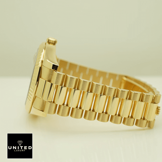 Rolex Day-Date II Collection Yellow Gold Bracelet 218238 Oyster Inspired