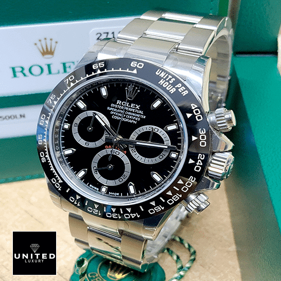 Rolex Daytona 116500ln-0002 Stainless Steel Black Dial Oyster Inspired