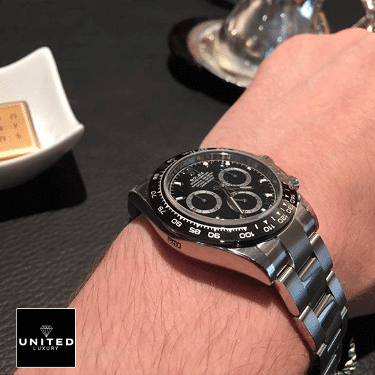 Rolex Daytona 116500ln-0002 Stainless Steel Oyster Inspired on his arm