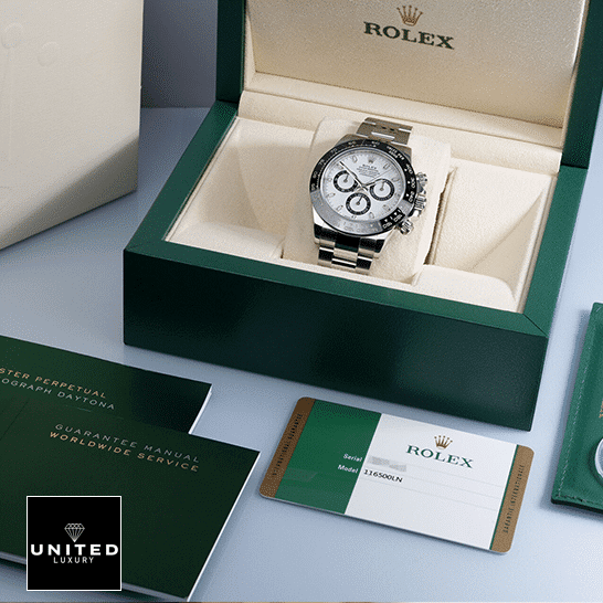 Rolex Daytona 116500ln-0001 Oyster Inspired in the Green Rolex Box