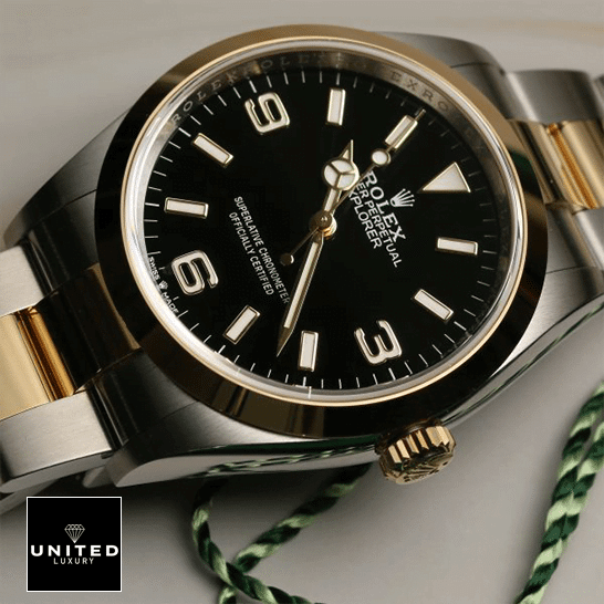 Rolex 2021 Explorer 124273 Black Dial With Stick Indices Inspired