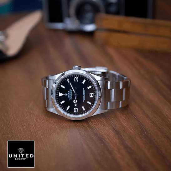 Rolex Explorer 124270 Stainless Steel Inspired on the table