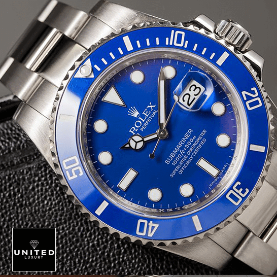 Rolex Submariner Blue Dial 116619lb-0001 S.Steel Oyster Inspired