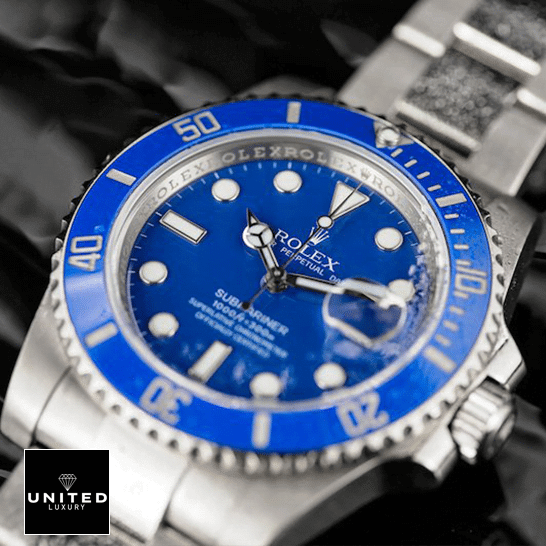 Rolex Submariner 116619lb-0001 Blue Bezel Inspired