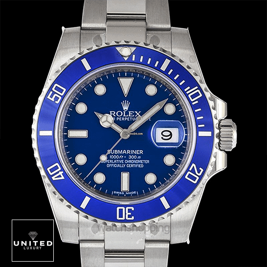 Rolex Submariner 116619lb-0001 Blue Dial & Bezel Inspired