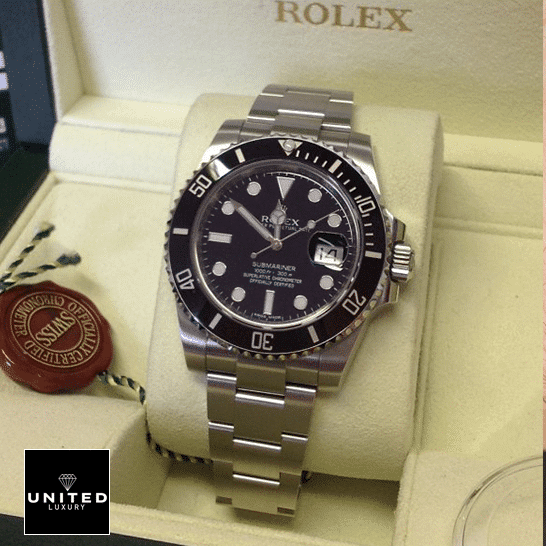 Rolex Submariner Ceramic 116610ln-0001 Inspired in box