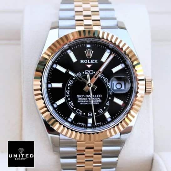 Rolex Sky-Dweller Jubilee Black Dial Inspired