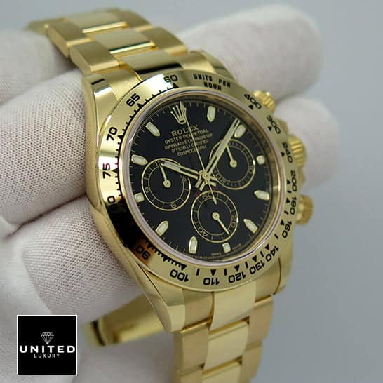 Rolex Daytona Yellow Gold 116508-0004 Yellow Gold Oyster Inspired